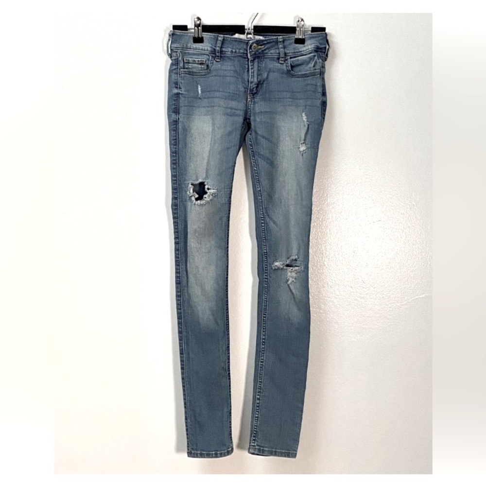 Hollister Super Skinny Distressed Jeans